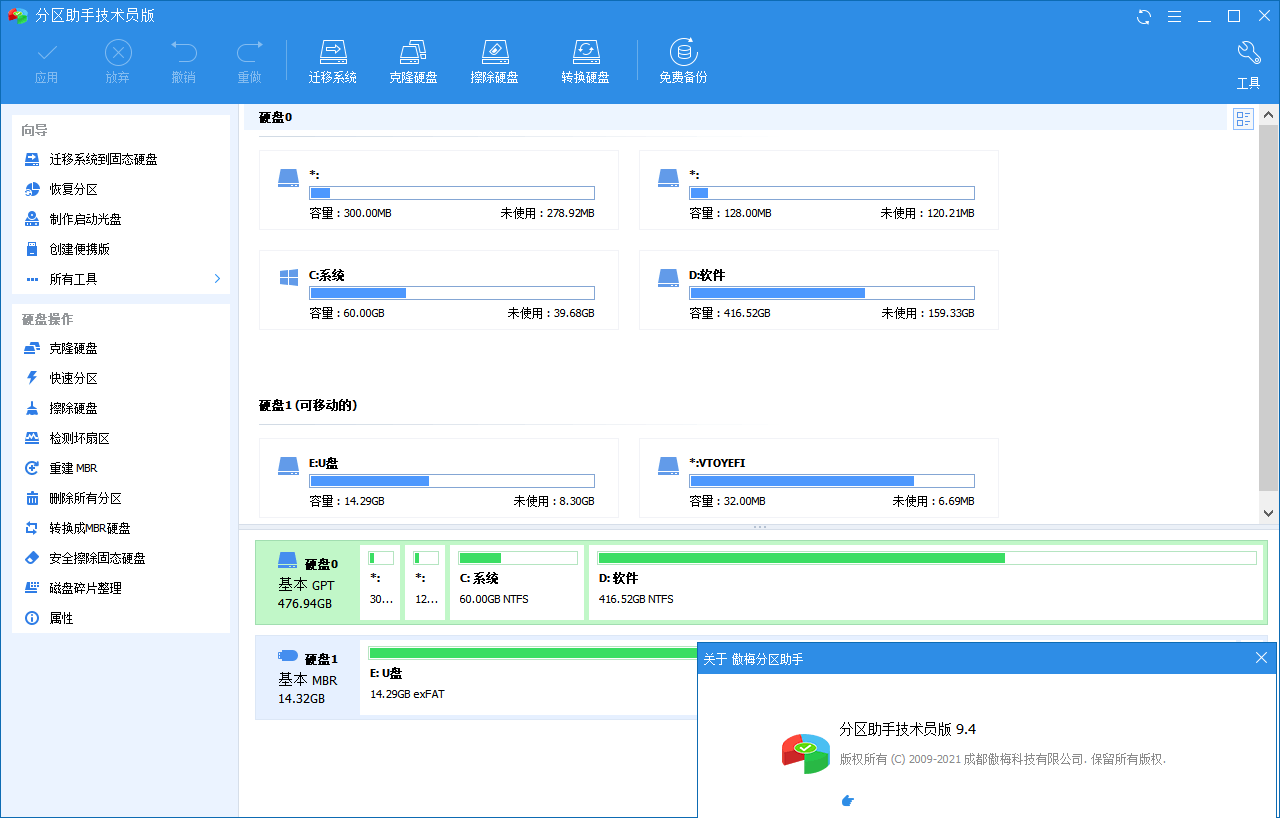 分区助手技术员v10.9.1特别版-聚合资源