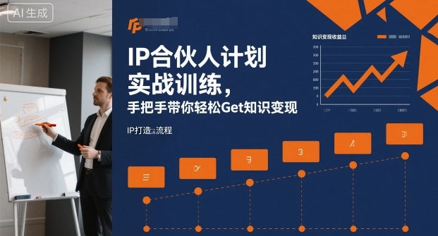 IP合伙人计划实战训练，手把手带你轻松Get知识变现-聚合资源