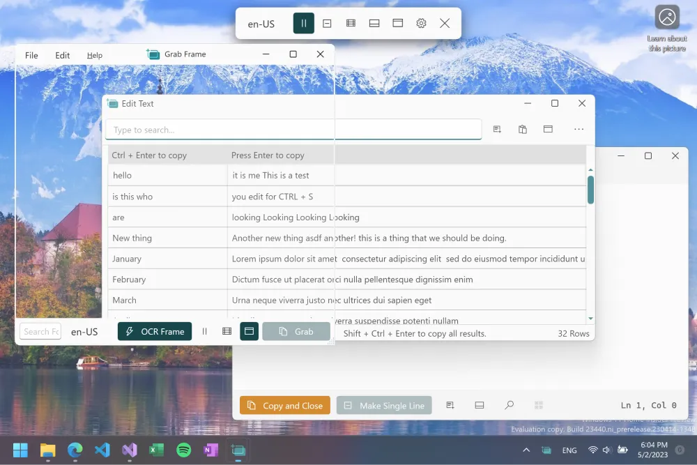 Text Grab(开源免费OCR识别软件)-聚合资源