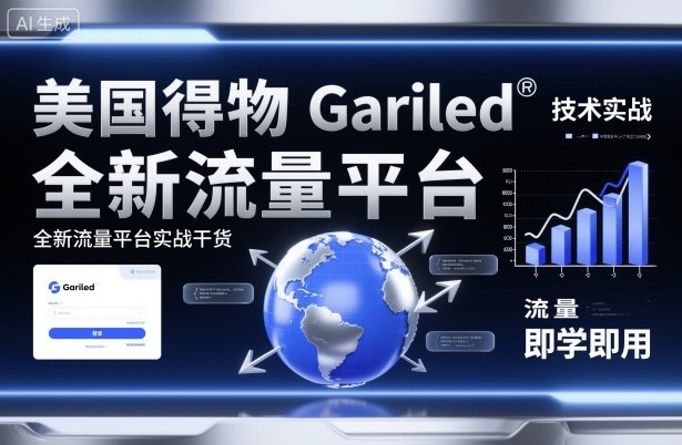 美国得物Gariled技术实战，全新流量平台实战干货，即学即用-聚合资源
