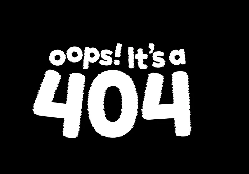 文字抖动动画特效404错误页面HTML源码-聚合资源