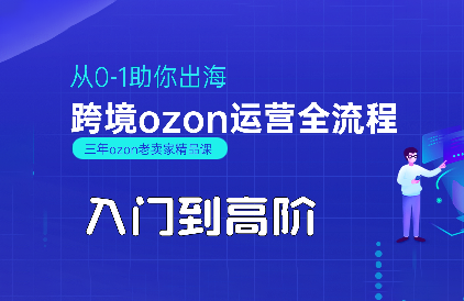 悟空跨境·OZON入门到高阶全流程-聚合资源