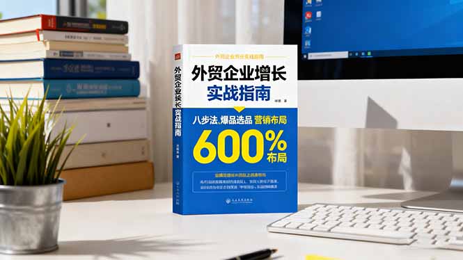 外贸企业增长实战指南,八步法、爆品选品、营销布局,业绩增长300%-聚合资源