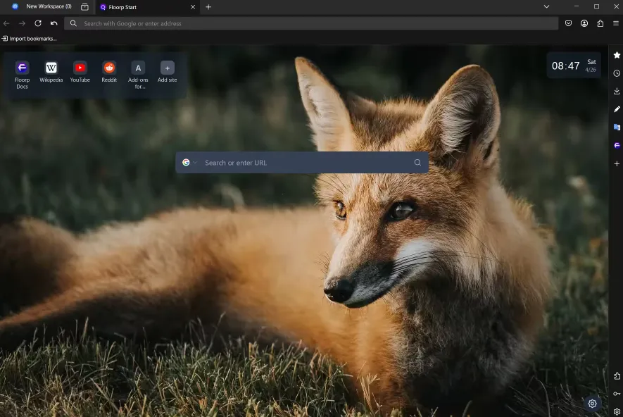 Floorp(基于Firefox的开源浏览器)-聚合资源