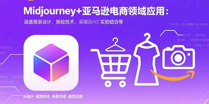 Midjourney+电商领域商业应用：涵盖服装设计、换脸技术、实拍结合等-聚合资源