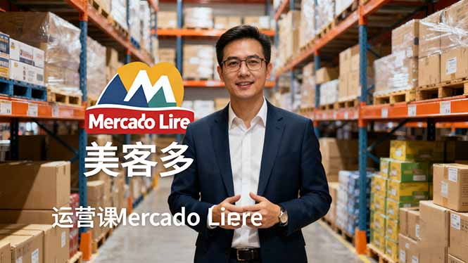 2025美客多Mercado Libre运营课：账号注册/产品上传/促销活动/自发货模式-聚合资源