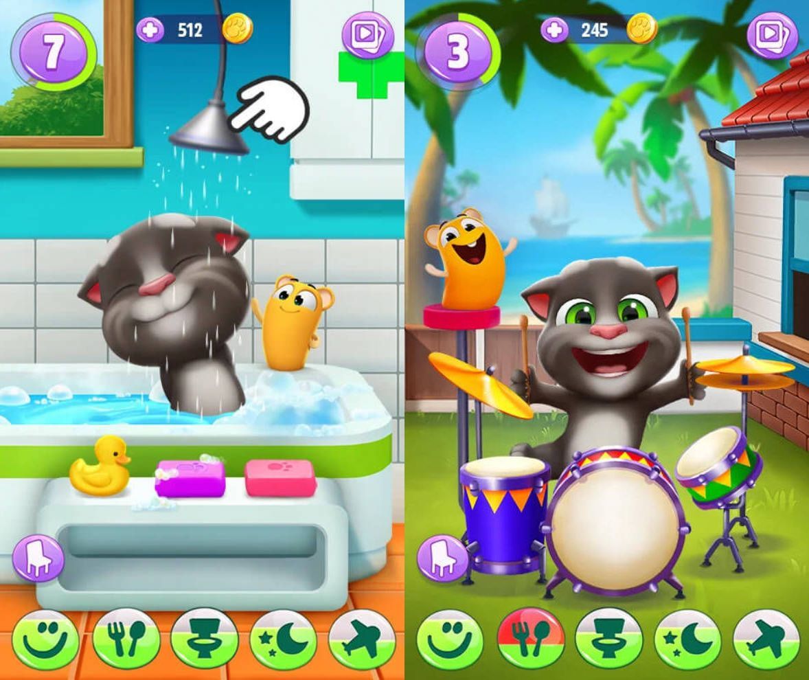 安卓我的汤姆猫 2无限金币/星星-聚合资源