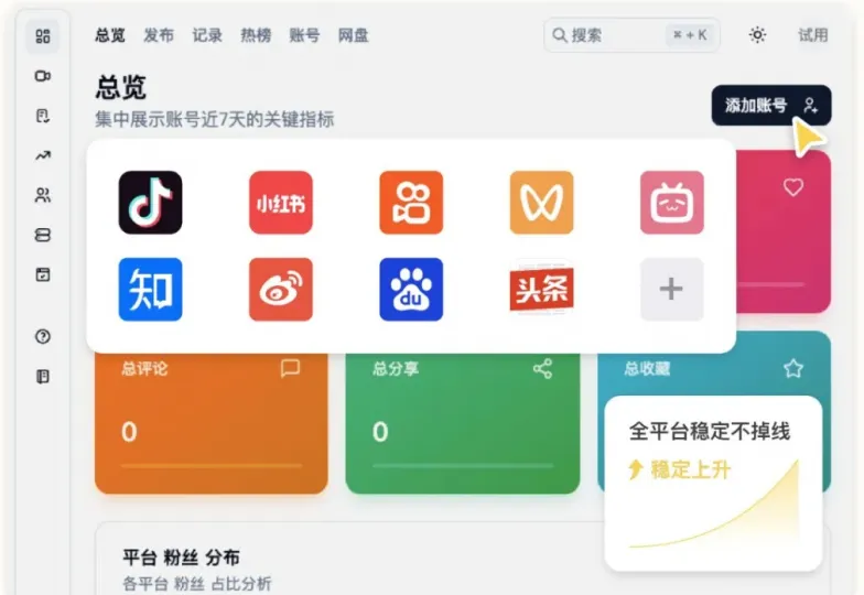 CreBee(短视频矩阵运营助手)-聚合资源