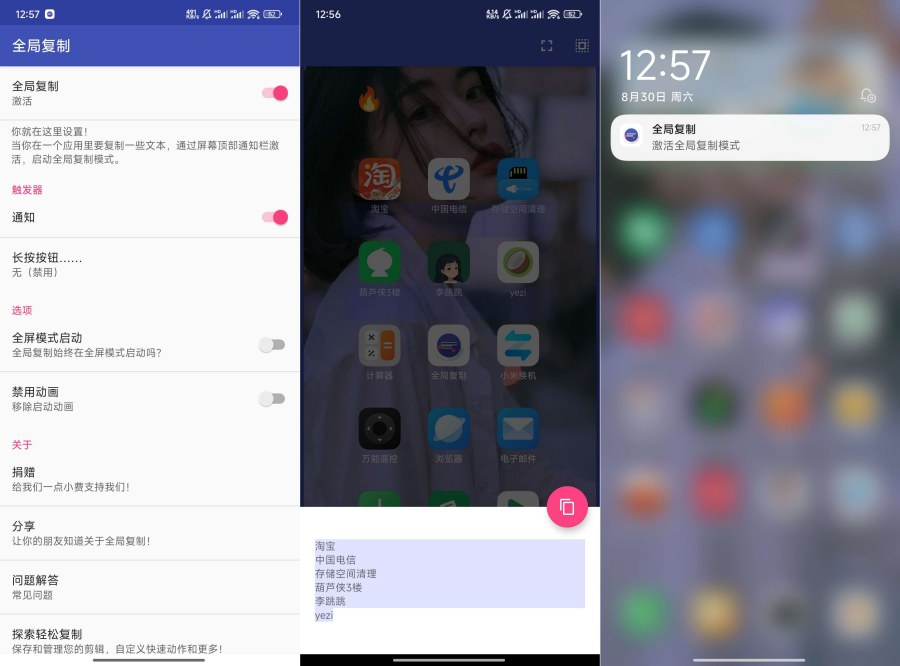 全局复制2.2.1复制一切禁止复制的内容小巧无广-聚合资源