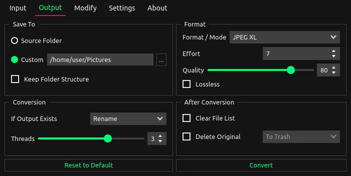 XL Converter(免费开源图片格式转换器) XL Converter(免费开源图片格式转换器)